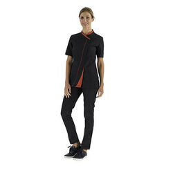 VESTE FEMME GINSENG NOIR/ROUGE