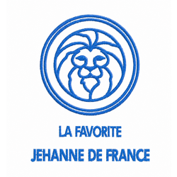BRODERIE JEHANNE DE FRANCE