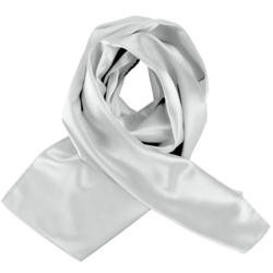 FOULARD SATIN&Eacute; K861 SILVER