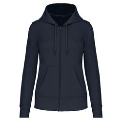 Sweat-shirt full zip &agrave; capuche K4031